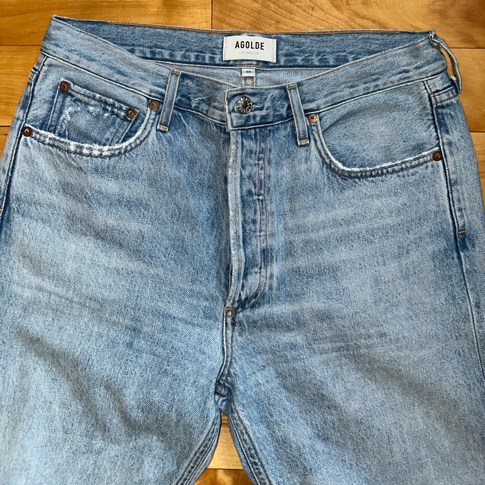 Agolde Jaime High Rise Classic In “Shakedown” Jean - image 2